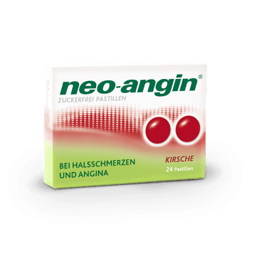 neo-angin Kirsche zuckerfrei - Pastillen