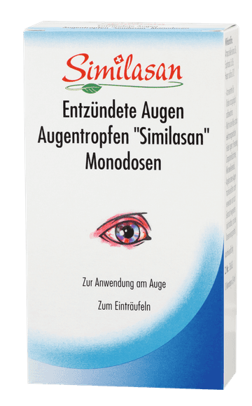 Entzündete Augen Augentropfen "Similasan" Monodosen