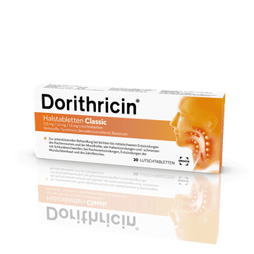 Dorithricin Halstabletten Classic 0,5 mg / 1,0 mg / 1,5 mg Lutschtabletten