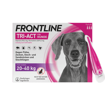 Frontline Tri-Act Lösung zum Auftropfen für Hunde 20-40 kg
