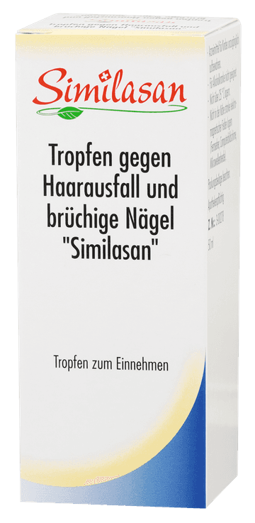 Tropfen gegen Haarausfall und brüchige Nägel "Similasan"