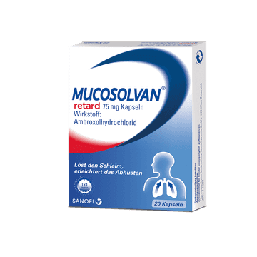 Mucosolvan 1x täglich 75 mg - Retardkapseln