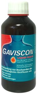 Gaviscon Liquid forte Anis 100 mg/ml + 20 mg/ml Suspension zum Einnehmen