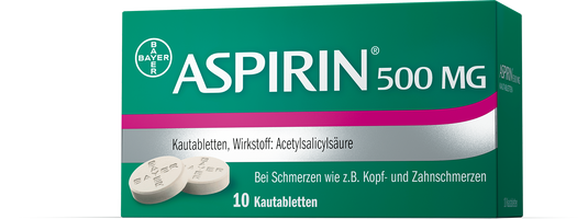 Aspirin 500 mg Kautabletten
