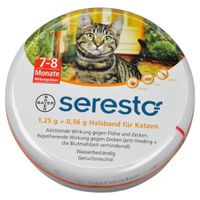Seresto 1,25 g + 0,56 g Halsband für Katzen