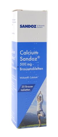 Calcium Sandoz 500 mg - Brausetabletten