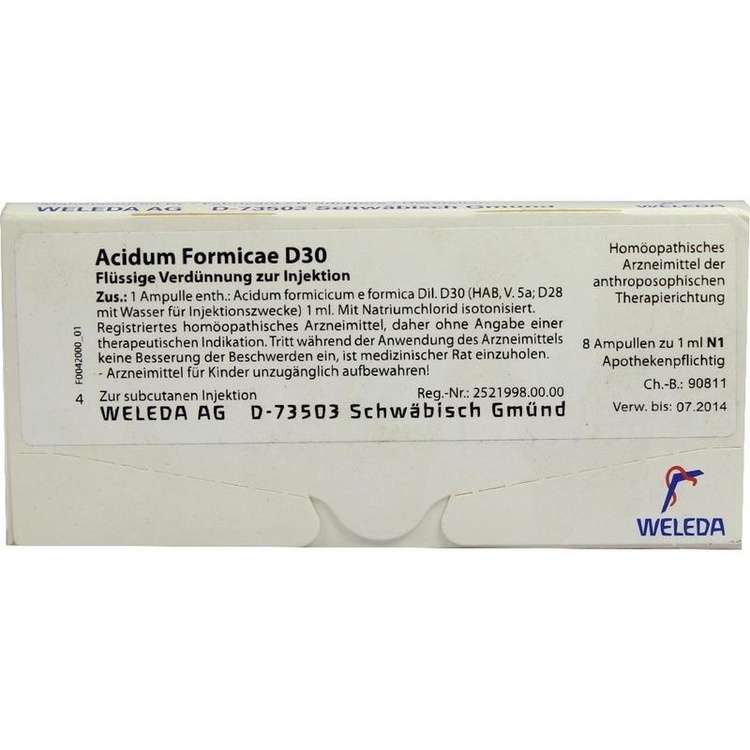 Acidum Formicae D6