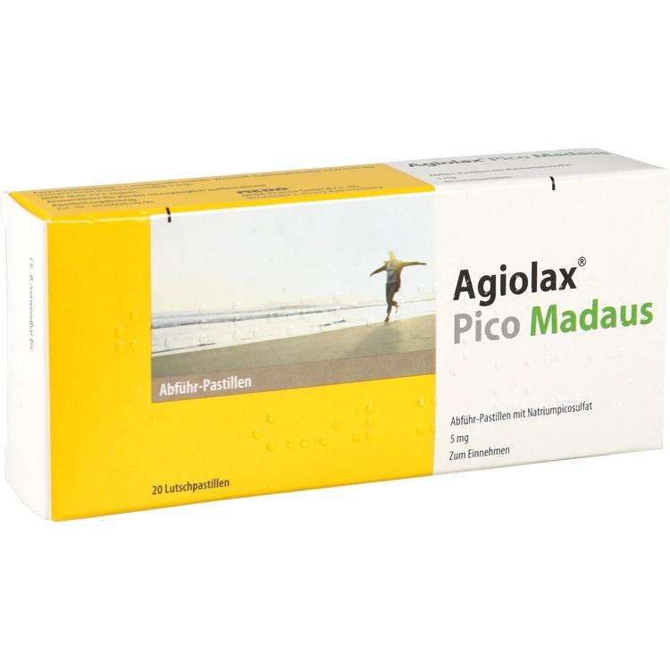 Agiolax Pico Madaus Abführ-Pastillen mit Natriumpicosulfat