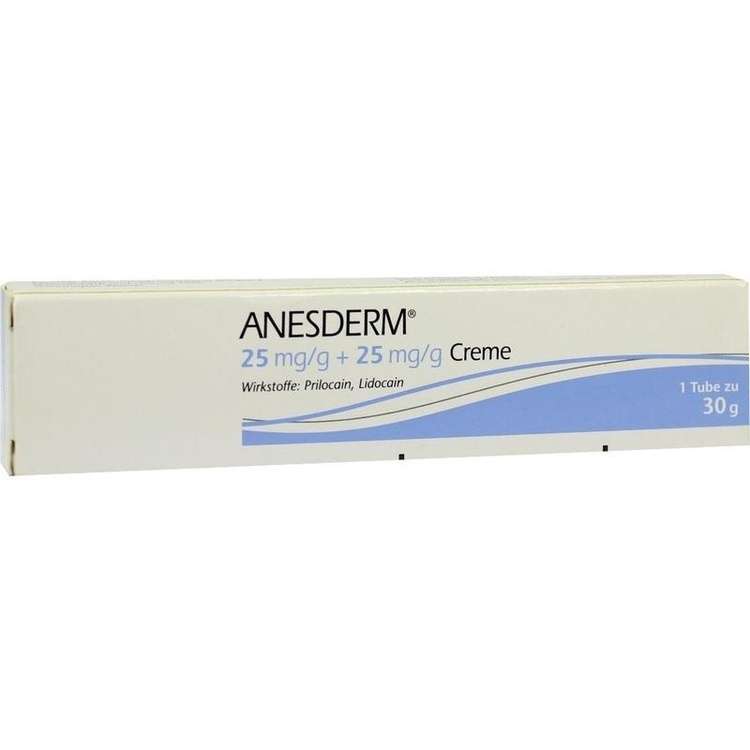 ANESDERM 25 mg/g + 25 mg/g Creme