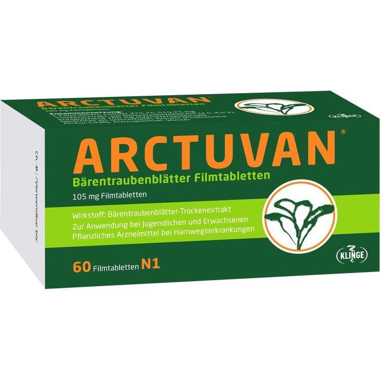 Arctuvan Bärentraubenblätter Filmtabletten