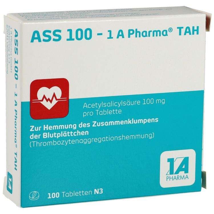 ASS 100 - 1 A Pharma TAH