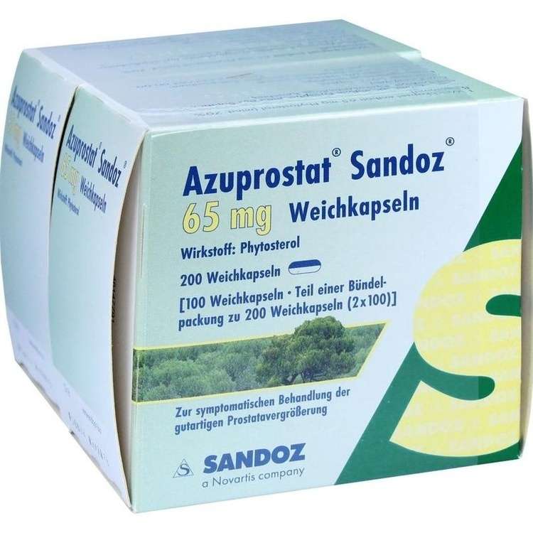 Azuprostat Sandoz 65 mg Weichkapseln