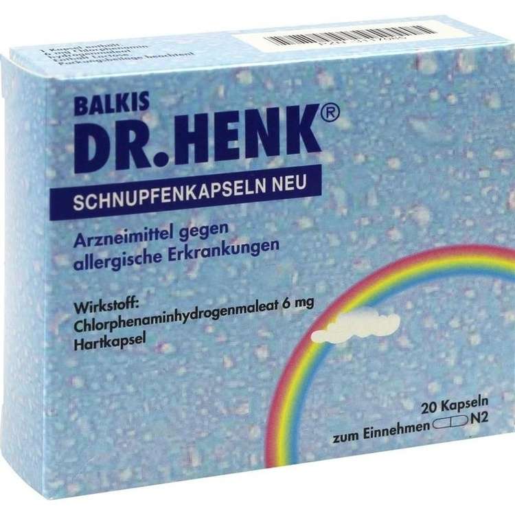 Balkis Dr. Henk Schnupfenkapseln Neu