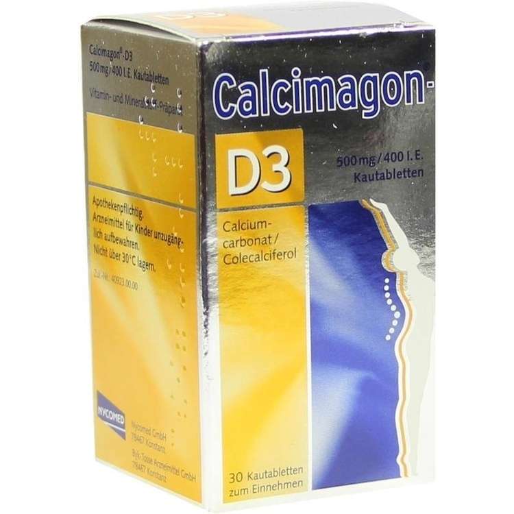 Calcimagon-D3 Minze Kautabletten