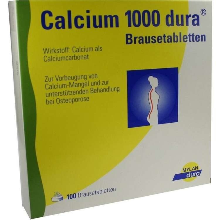 Calcium 1000 dura Brausetabletten