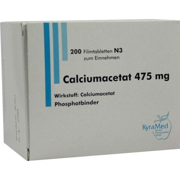 Calciumacetat 475 mg