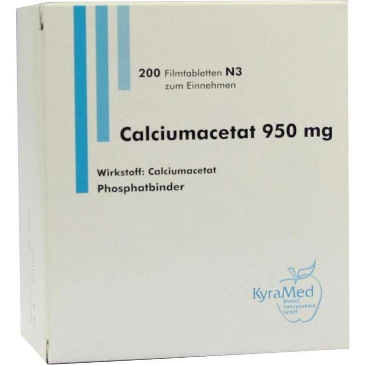 Calciumacetat 950 mg