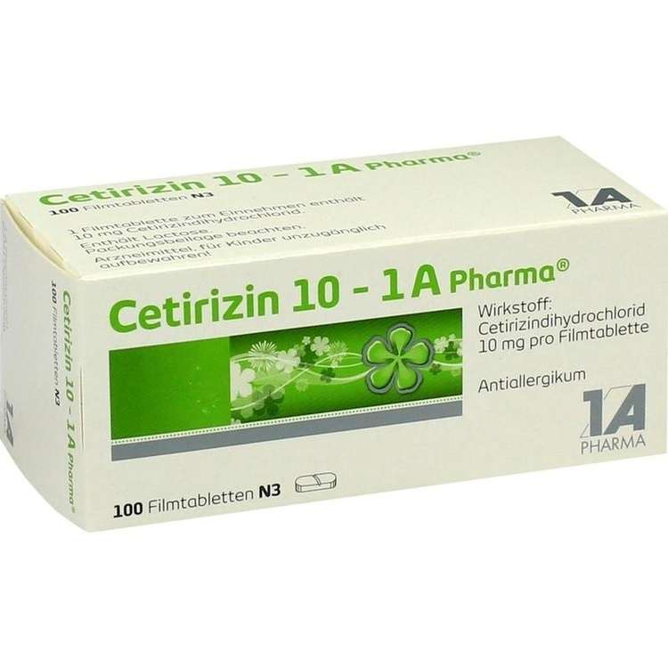 Cetirizin 10 - 1 A Pharma