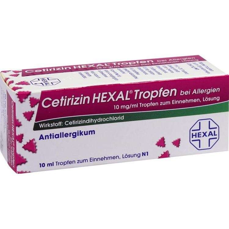 Cetirizin Hexal Tropfen bei Allergien