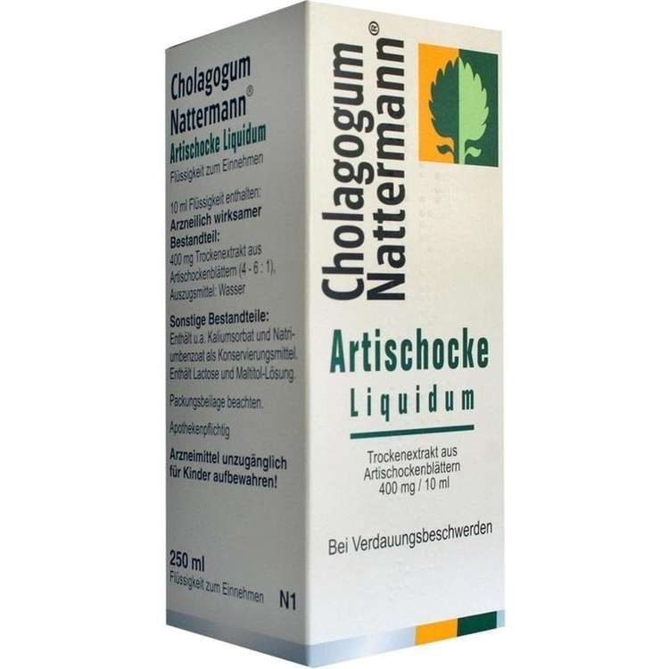 Cholagogum Nattermann Artischocke Liquidum