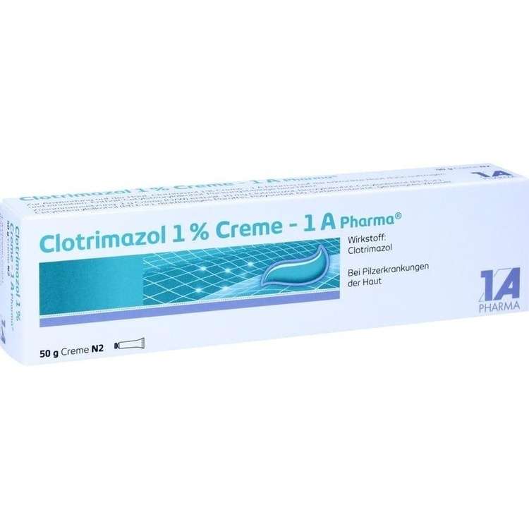 Clotrimazol 1% Creme - 1 A Pharma