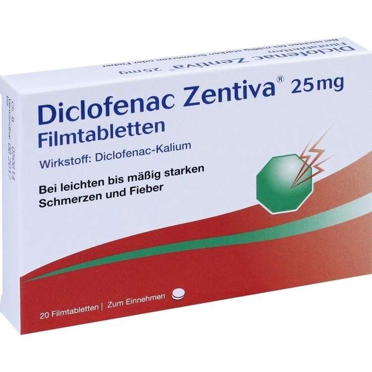 Diclofenac AbZ 25 mg Tabletten