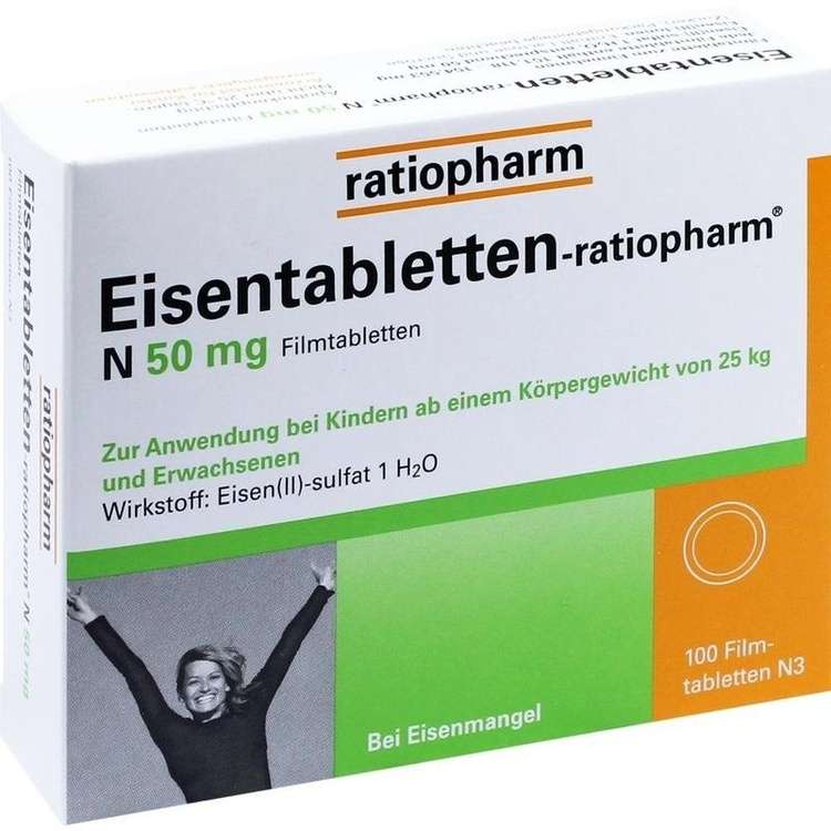 Eisentabletten-ratiopharm 50 mg