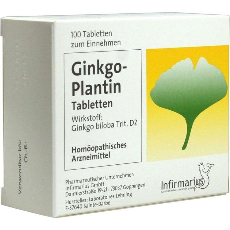 Ginkgo-Platin Tabletten