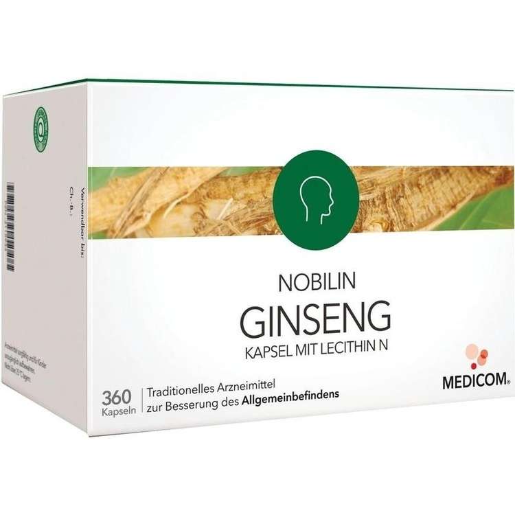 Ginseng Kapsel mit Lecithin N