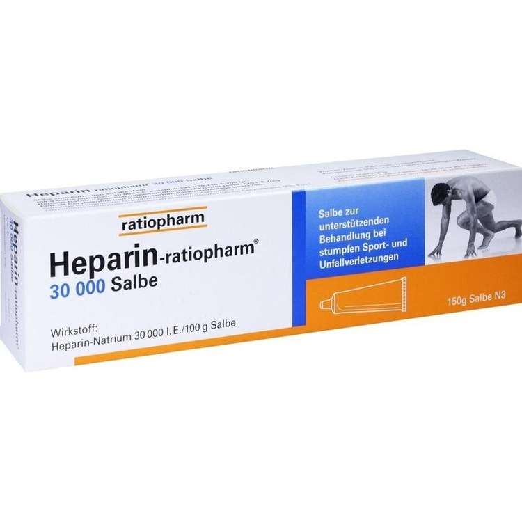 Heparin-ratiopharm 30000 Salbe