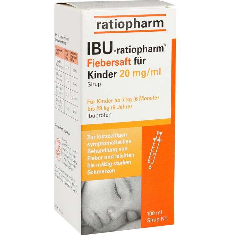 IBU-ratiopharm 2% Fiebersaft für Kinder