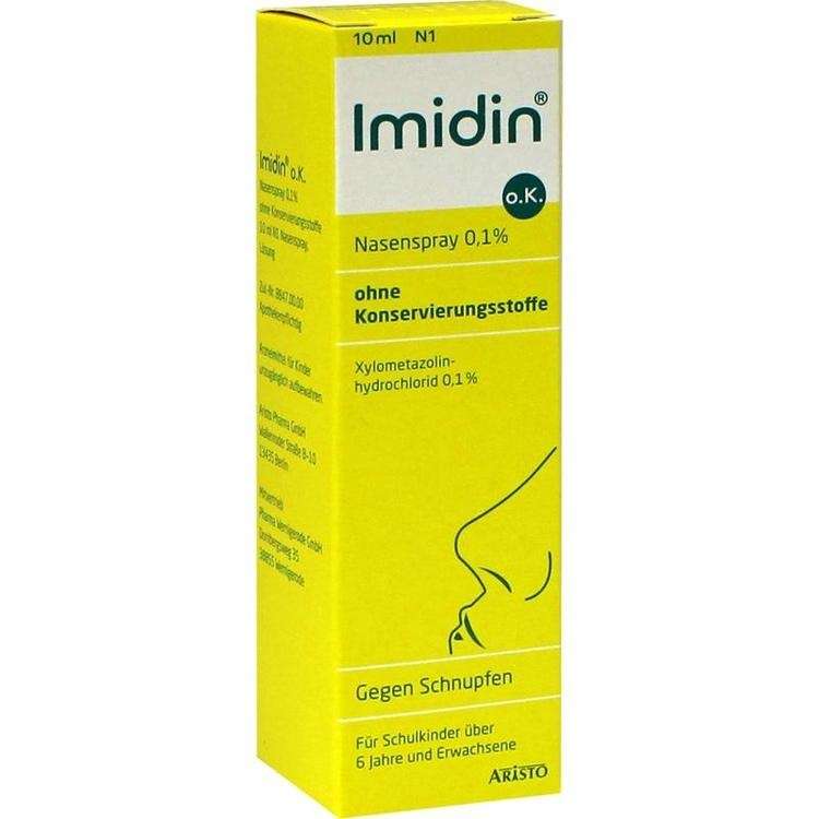 Imidin Schnupfenspray 0,1% ohne Konservierungsstoffe