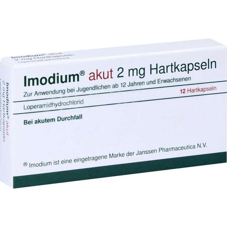 Imodium 2 mg Hartkapseln