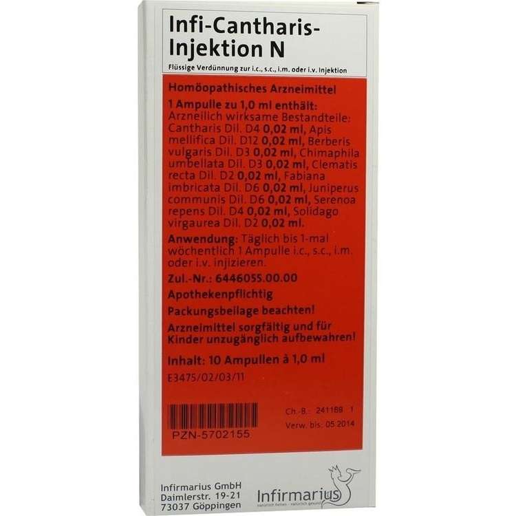 Infi-Cantharis-Injektion N