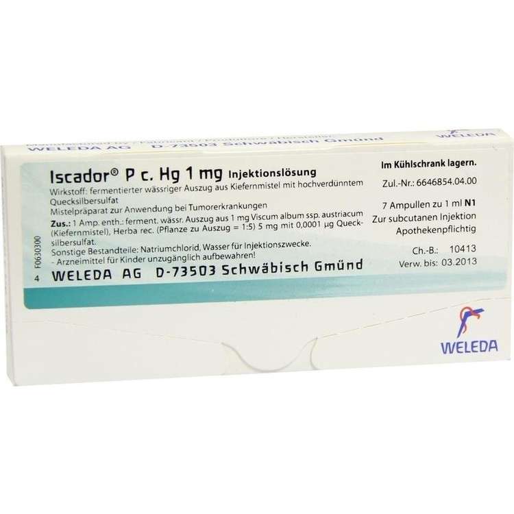Iscador P c. Hg 1 mg
