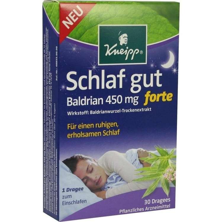 Kneipp Schlaf gut Baldrian 450 mg forte