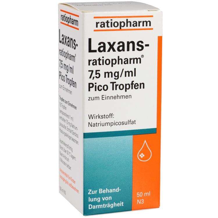 Laxans-ratiopharm 7,5 mg/ml Pico Tropfen