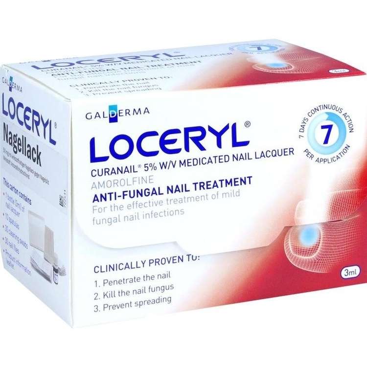 Loceryl Nagellack gegen Nagelpilz