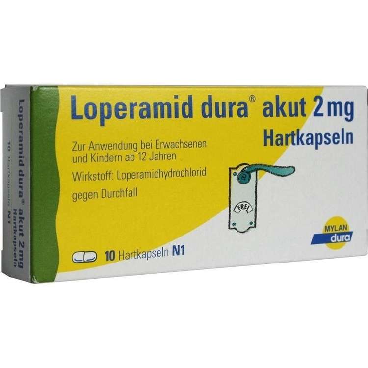 Loperamid dura akut 2 mg Hartkapseln