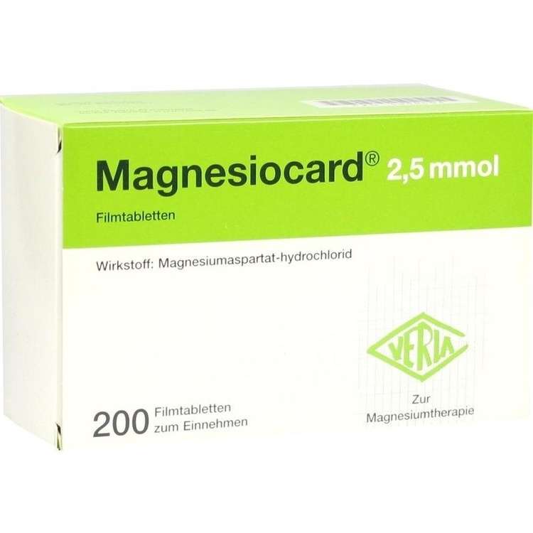 Magnesiocard 2,5 mmol