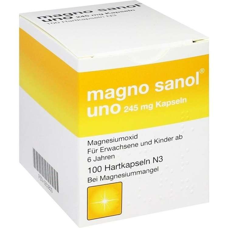 Magno sanol uno 245mg Kapseln