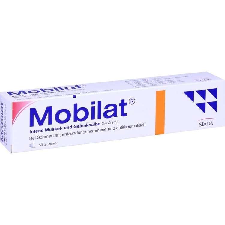 Mobilat intens Muskel- und Gelenksalbe 3% Creme