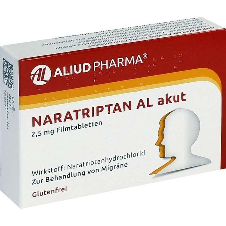 Naratriptan dura 2,5 mg Filmtabletten