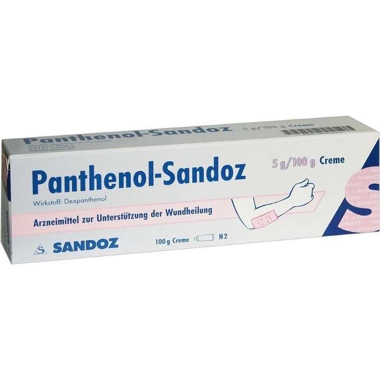 Panthenol-Sandoz 5g/100g Creme