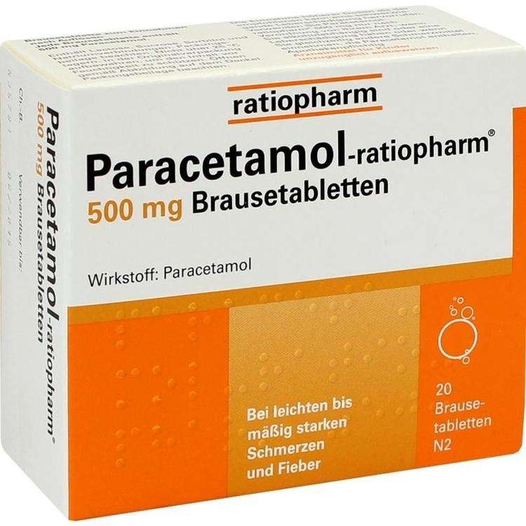 Paracetamol-ratiopharm 500 mg Brausetabletten