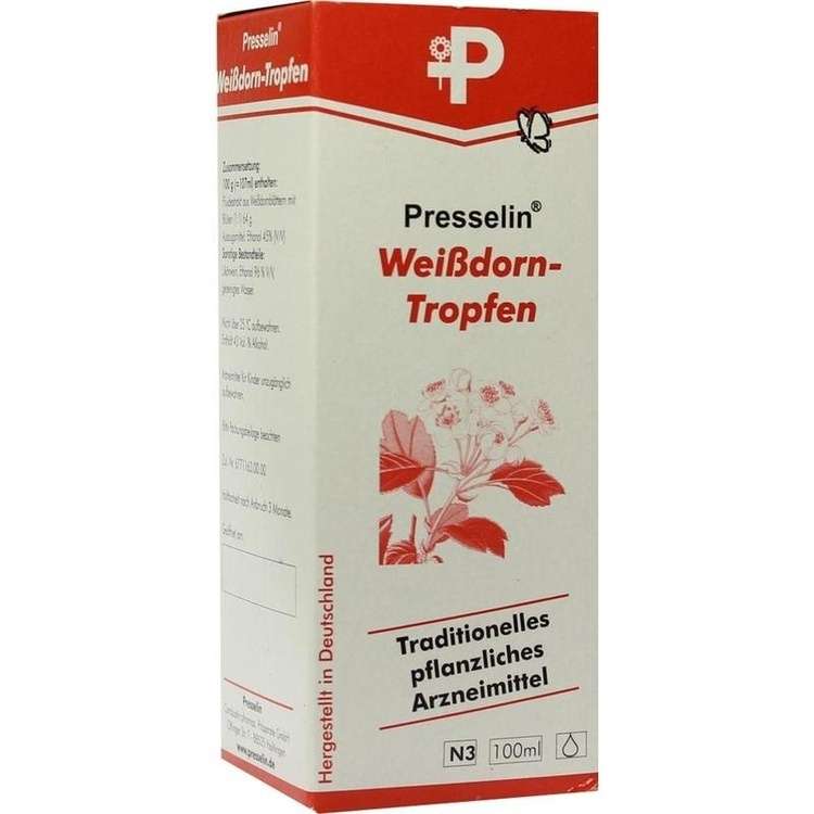 Presselin Weißdorn-Tropfen