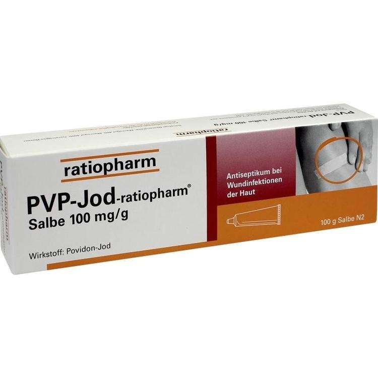 PVP-Jod-ratiopharm Salbe