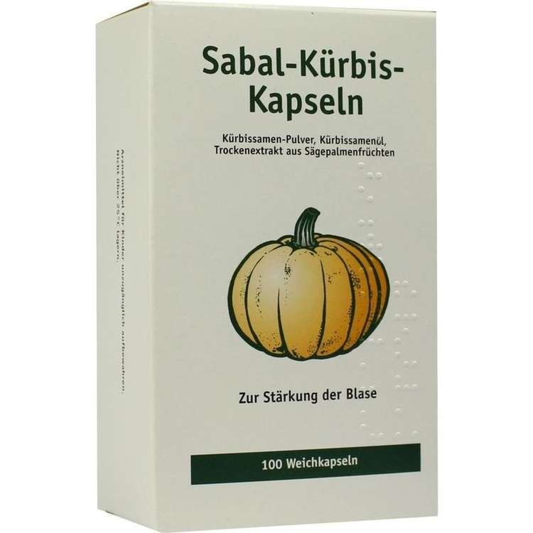 Sabal-Kürbis-Kapseln