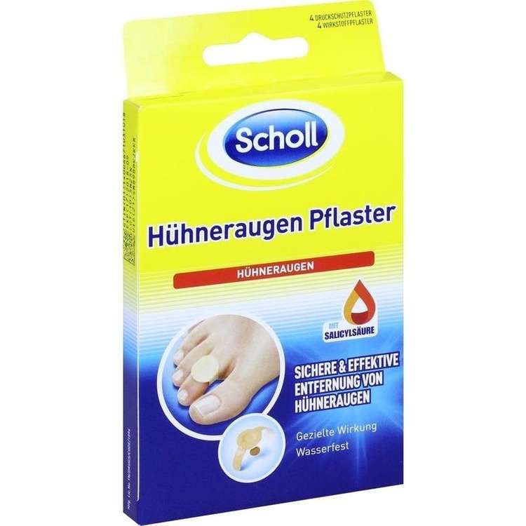 Scholl Hühneraugen Pflaster universal