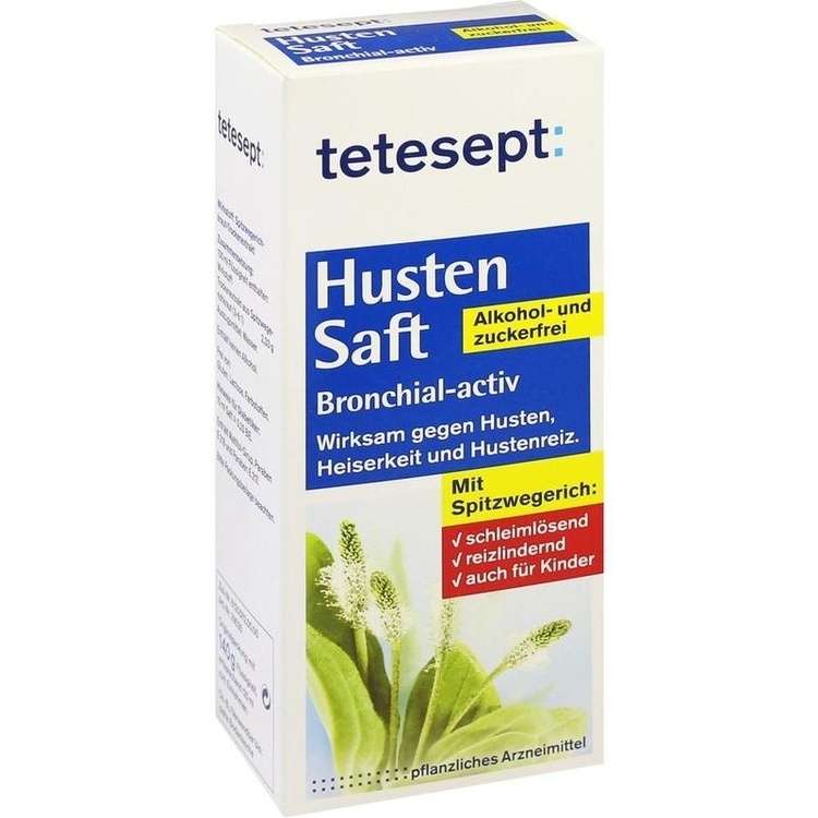 tetesept Husten Saft alkohol- und zuckerfrei